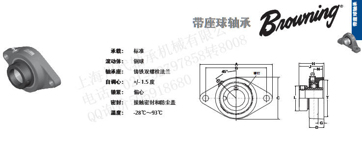 VF2E-231、VF2E-228双螺栓法兰 －偏心锁定